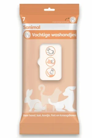 Weekendaanbieding Sanimal Vochtige Washandjes